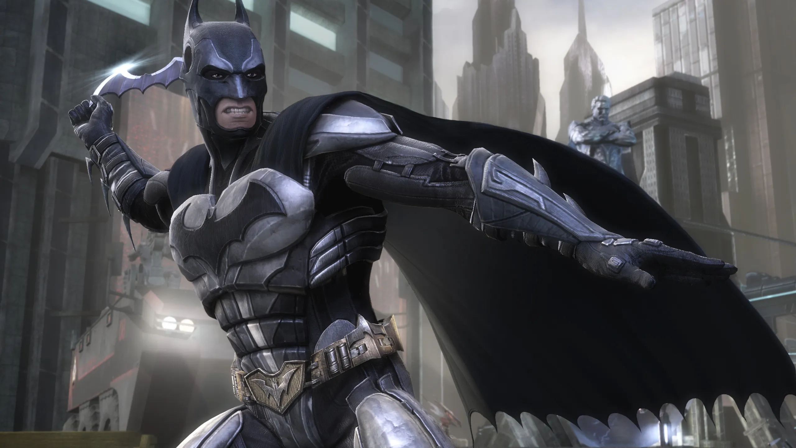 Injustice: Gods Among Us Screens And Trailer Show Off The Batcave
