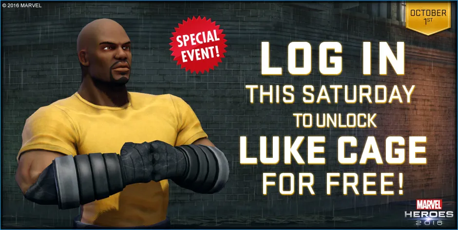 Marvel Heroes 2016 Celebrates Netflix's Luke Cage With New Content And Costumes