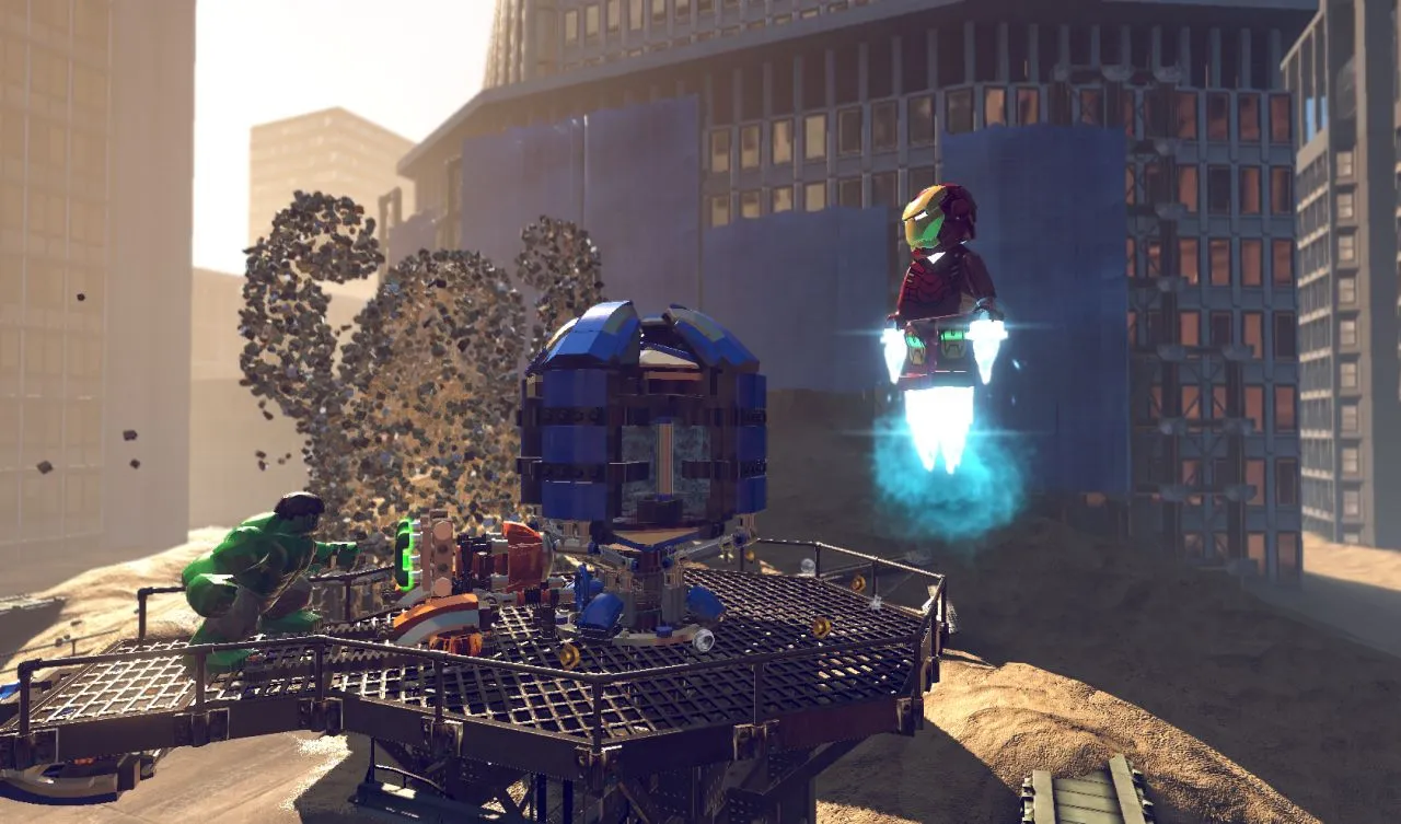 Lego Marvel Heroes Challenge Sandman In New Screenshots