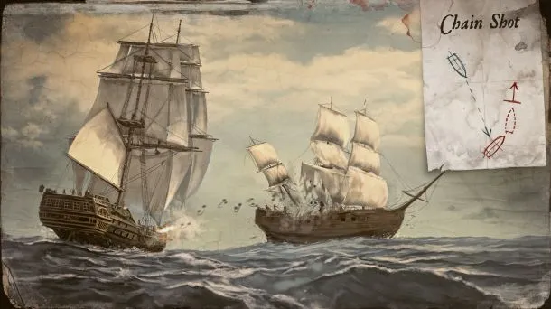 Between Sharks And The Towering Man Of War, Kenway Has His Hands Full
