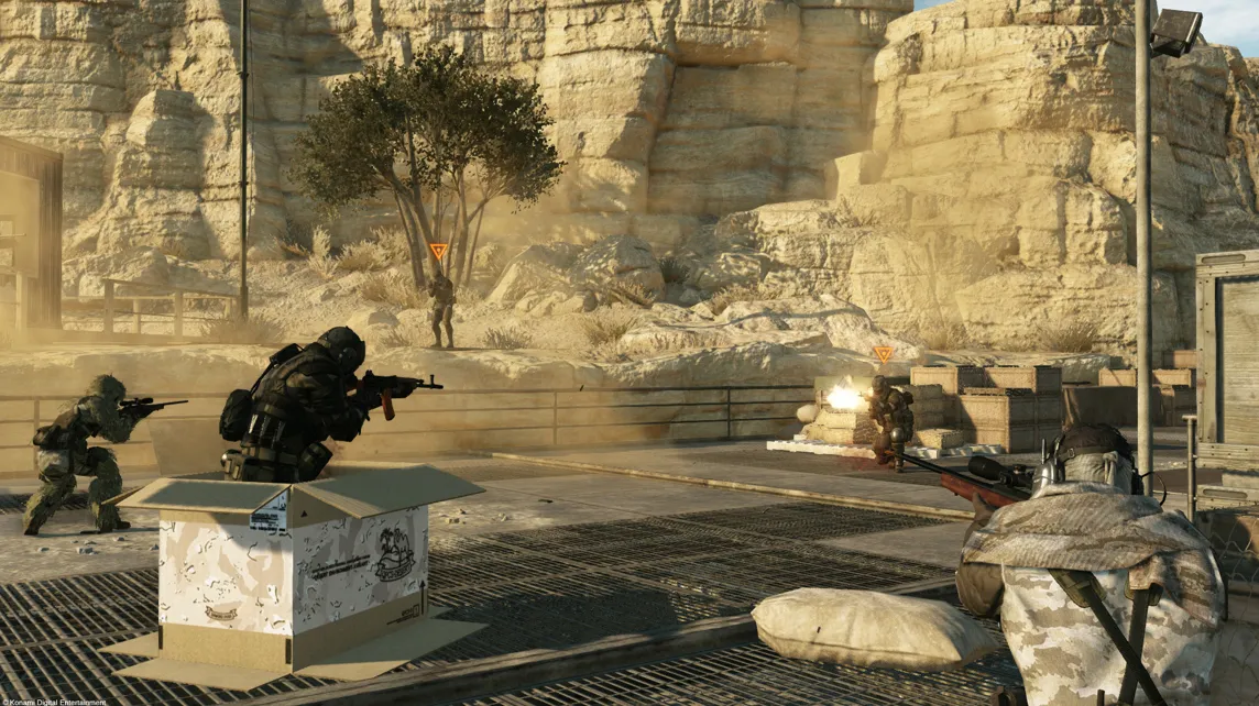 Metal Gear Solid V's Online Component Will Let You Play As Snake [Screenshots Added]