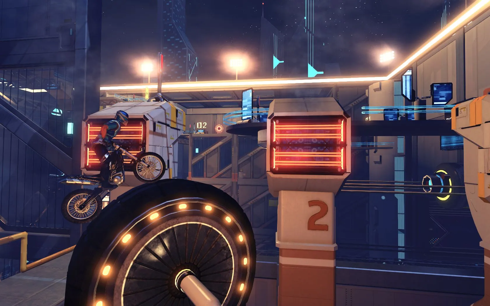 Bikes Meet Wacky Blade Runner Style In Trials Fusion DLC