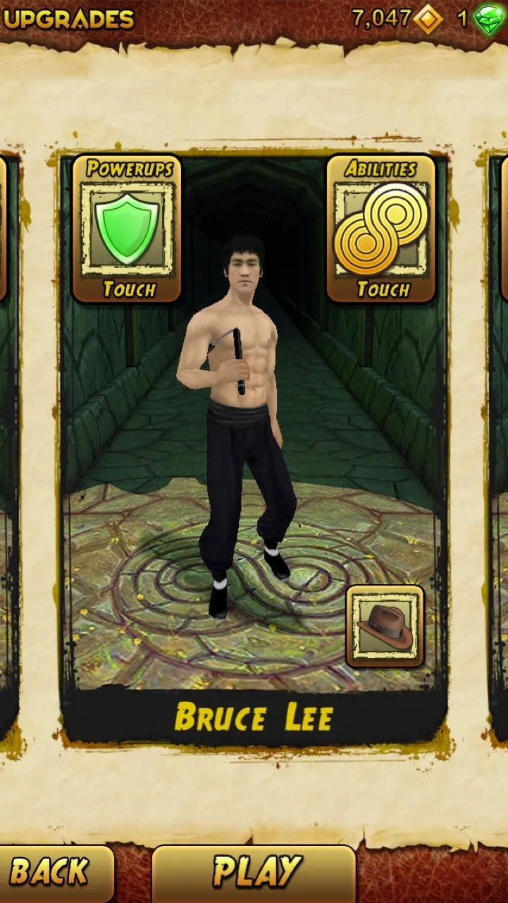 Bruce Lee Gets Some Exercise In Temple Run 2