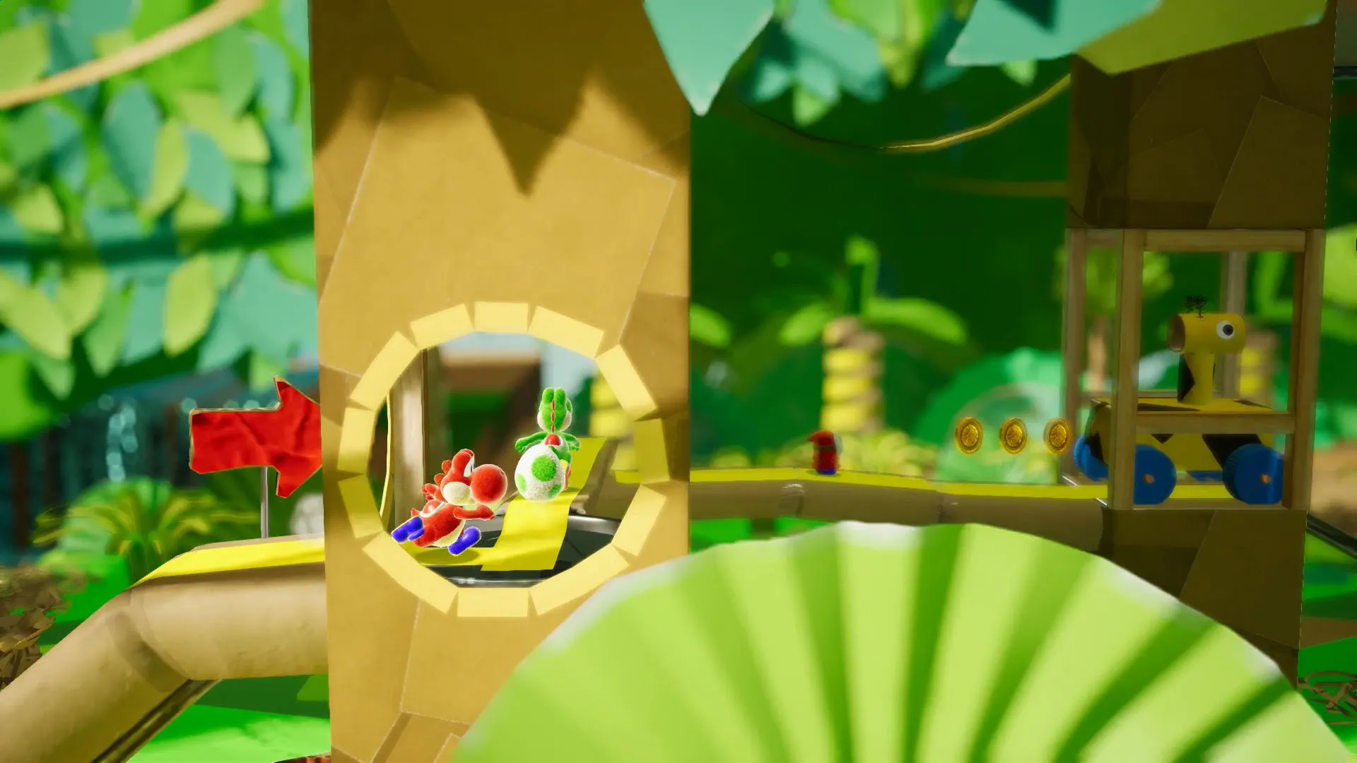 Yoshi Explores A Cardboard And Papercraft World For His Next Adventure