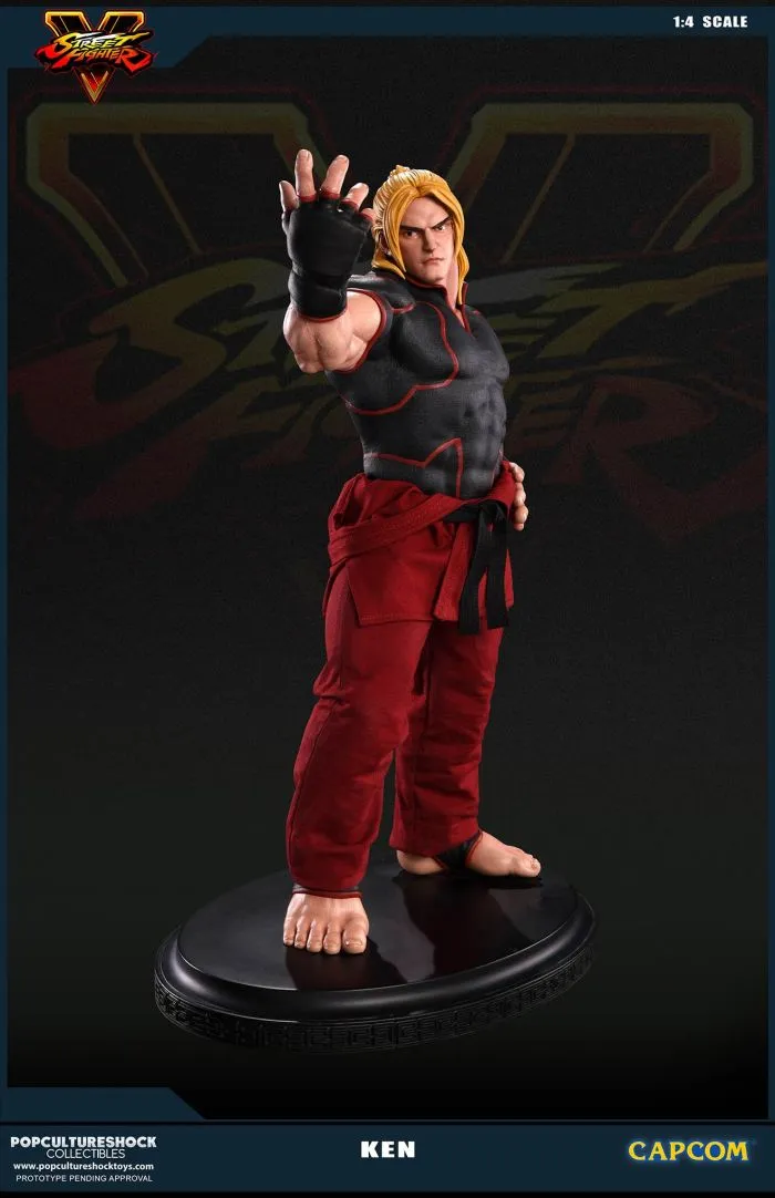 Street Fighter V's Ken Masters Is The Latest Challenger To Get His Own Statue