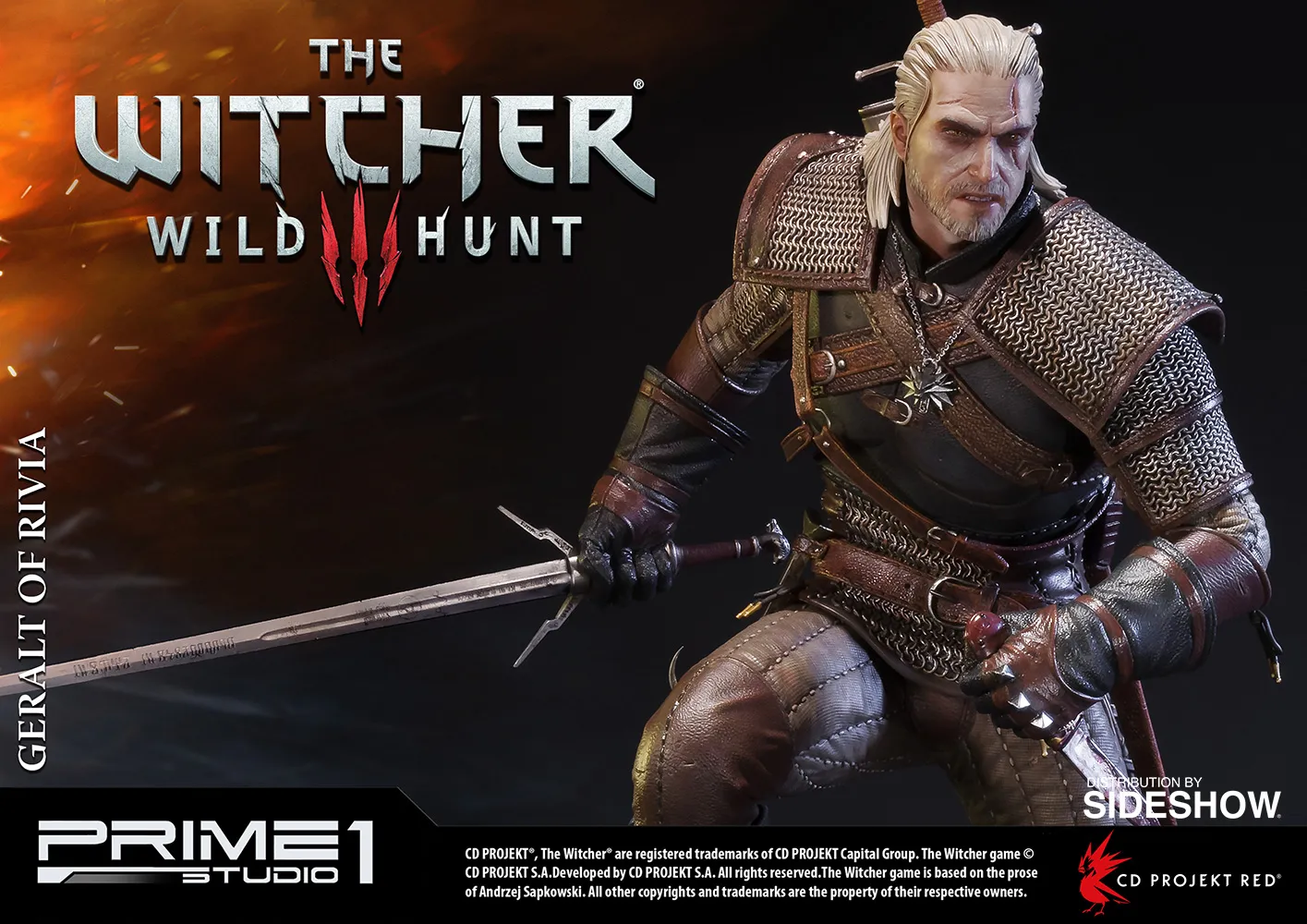 Pre-Orders Are Open For This Incredibly Detailed Witcher 3 Statue