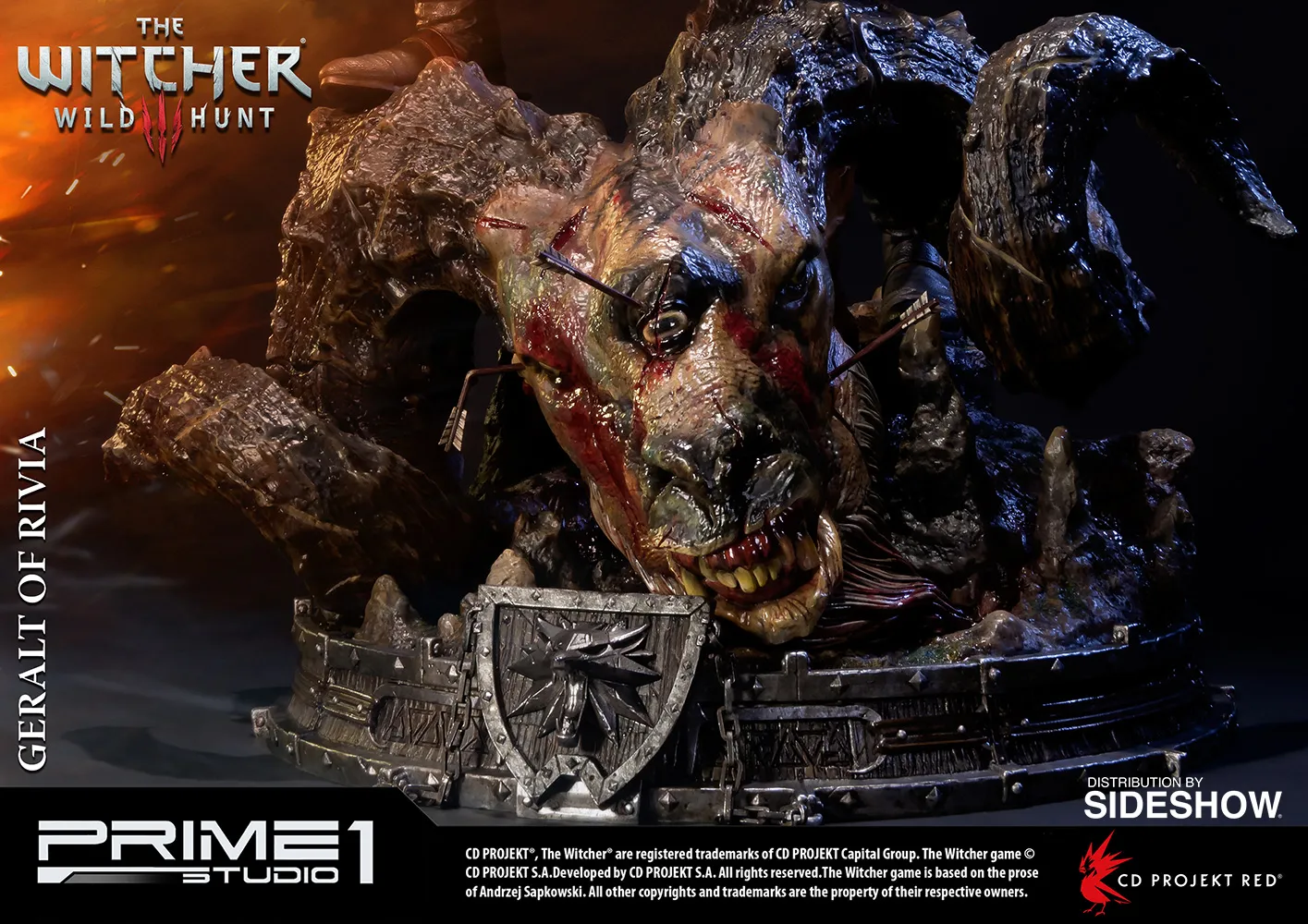 Pre-Orders Are Open For This Incredibly Detailed Witcher 3 Statue