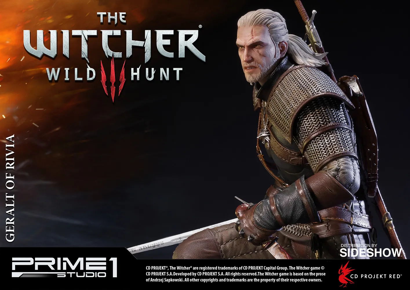 Pre-Orders Are Open For This Incredibly Detailed Witcher 3 Statue
