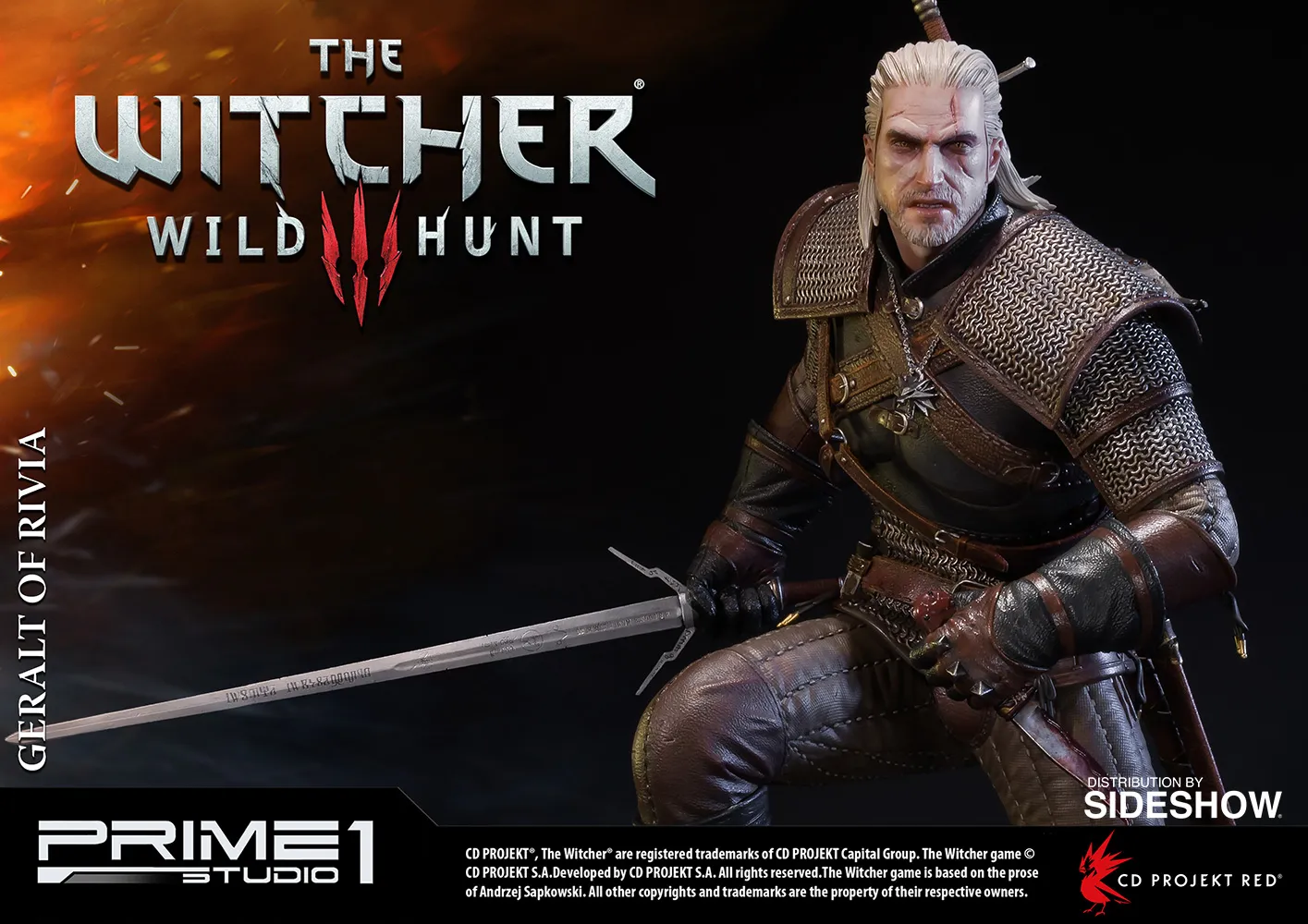 Pre-Orders Are Open For This Incredibly Detailed Witcher 3 Statue