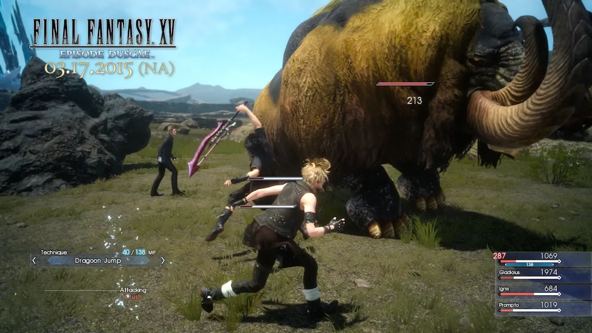 Final Fantasy XV Hands-On: Taking a Bro'd Trip