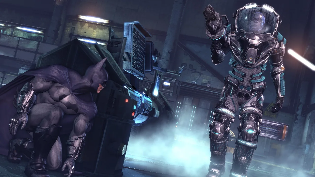 Mr. Freeze Vs. Batman In Arkham City