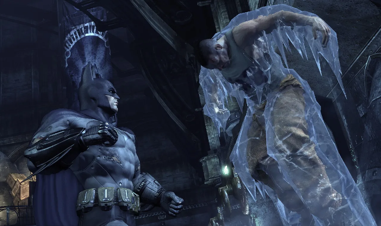 Mr. Freeze Vs. Batman In Arkham City
