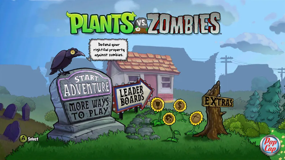 Plants vs. Zombies Review: Xbox 360 Version Provides Lawn Defense For Two