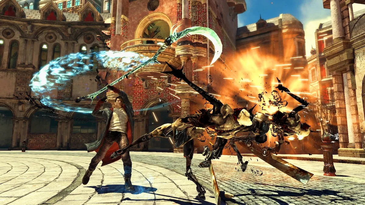 Dante Whips Up A Storm In DMC’s Gamescom Trailer