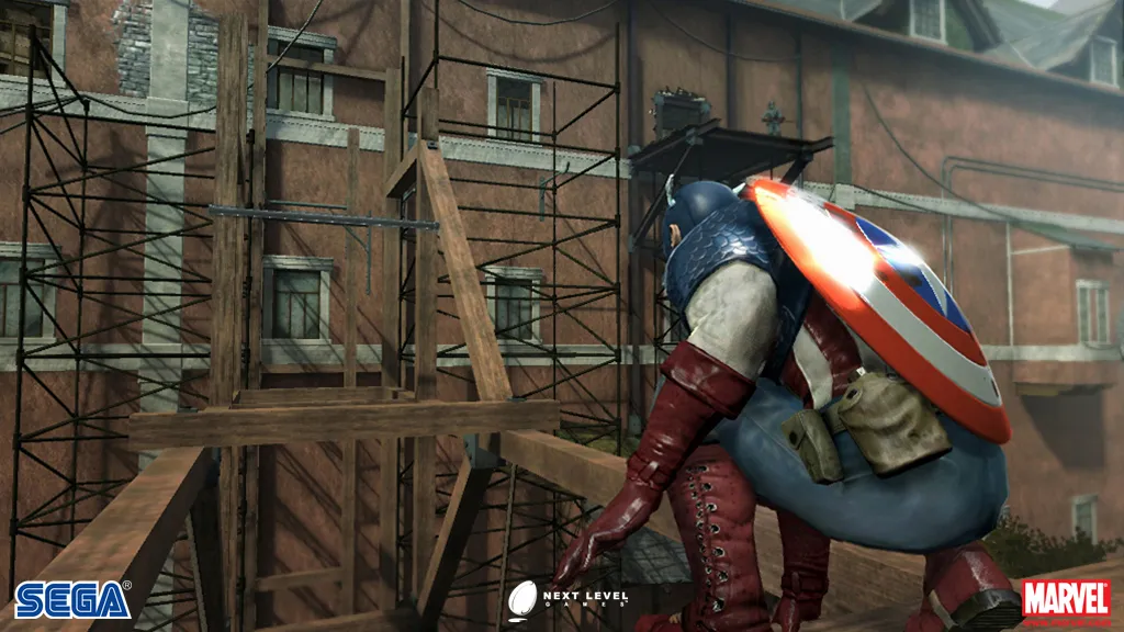 Captain America Takes On World War II